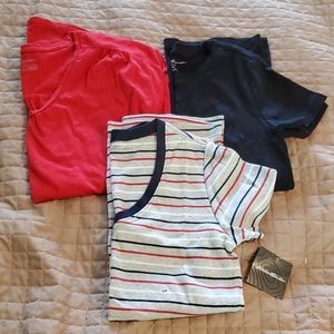 3 Eddie Bauer short sleeve tshirts